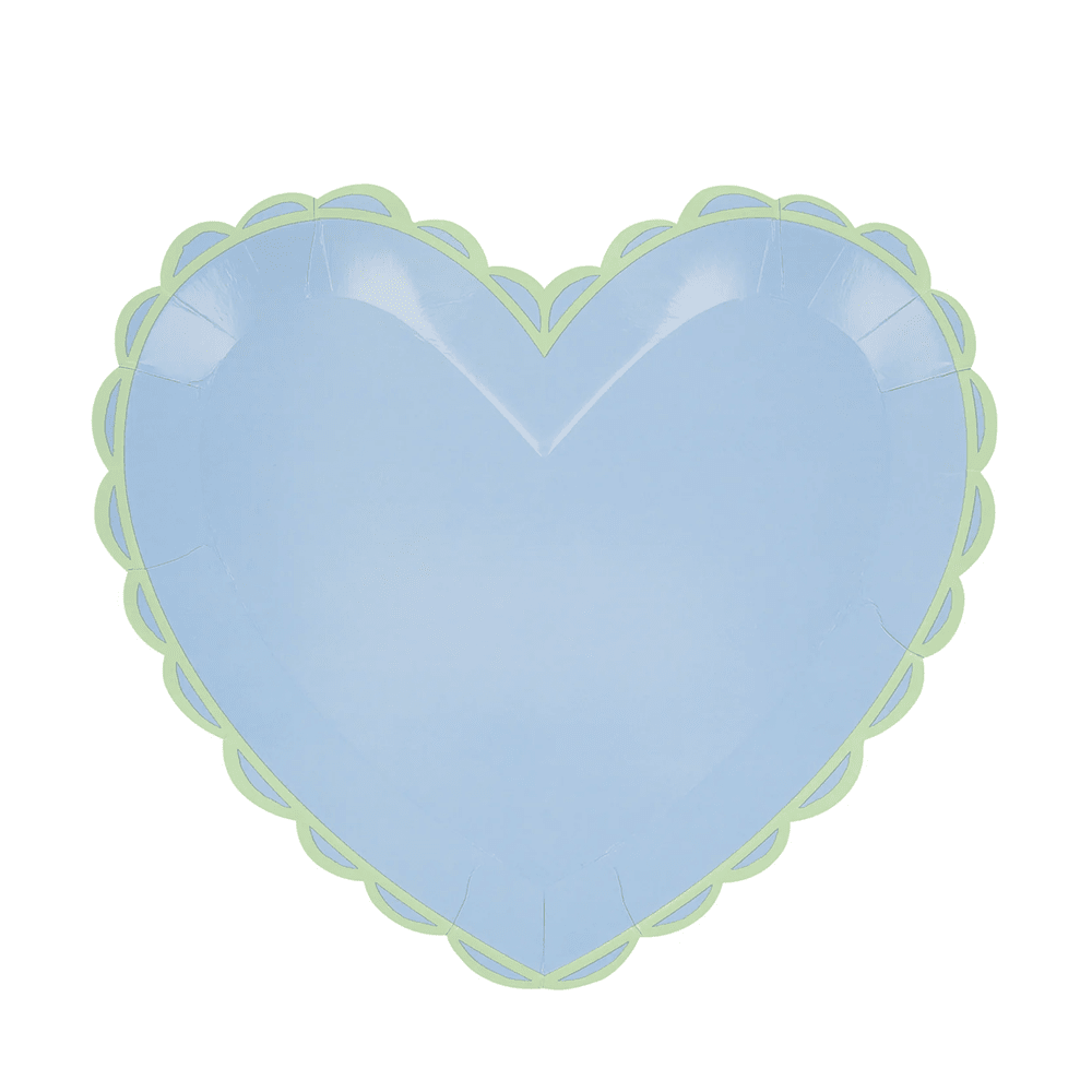Meri Meri Pastel Heart Large Plates, Shop Sweet Lulu