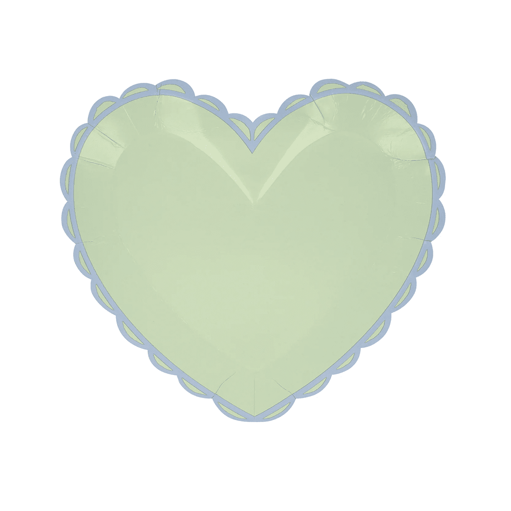 Meri Meri Pastel Heart Small Plates, Shop Sweet Lulu