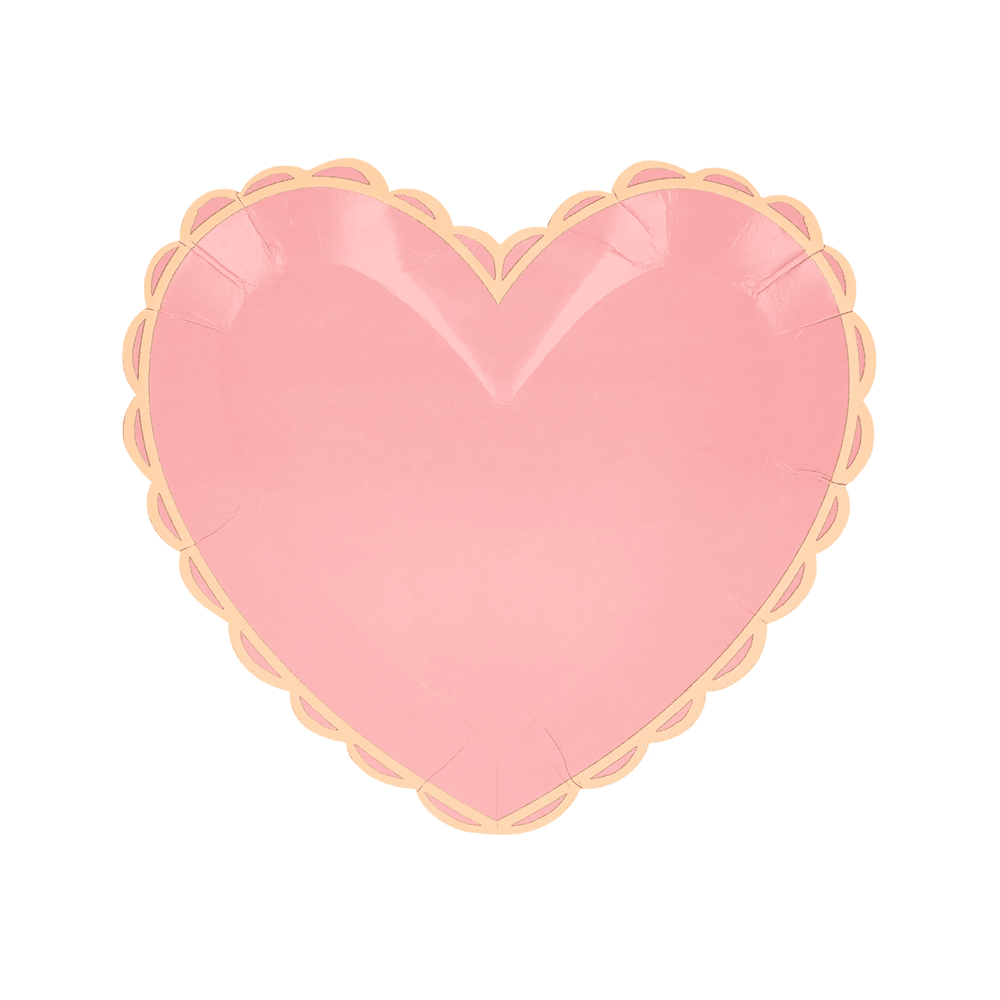 Meri Meri Pastel Heart Small Plates, Shop Sweet Lulu