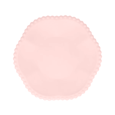 Meri Meri Pink Dot Edged Flower Compostable Side Plates