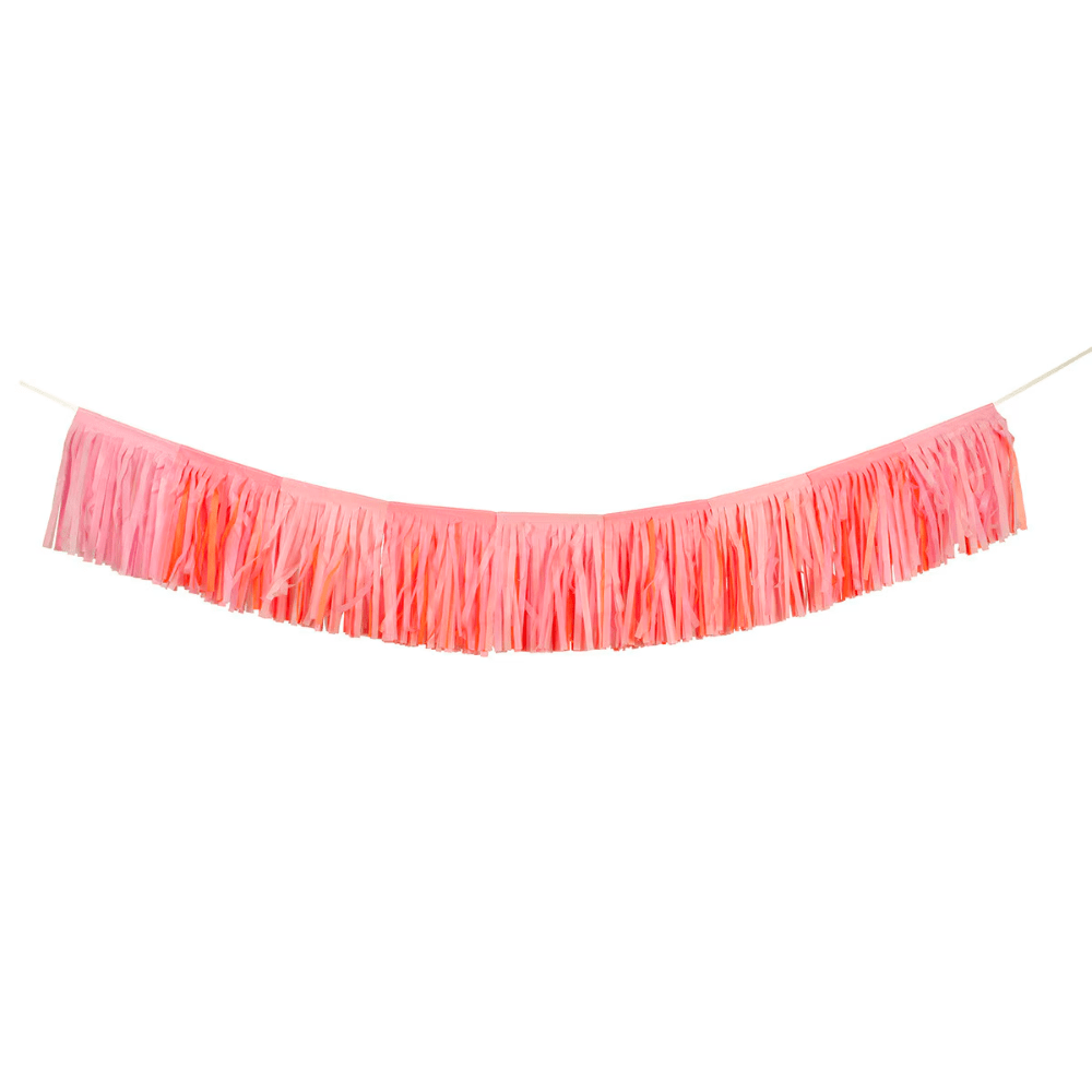 Meri Meri Pink Fringe Garland, Shop Sweet Lulu