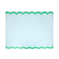 Meri Meri Scalloped Edge Blue Green Table Runner, Shop Sweet Lulu 