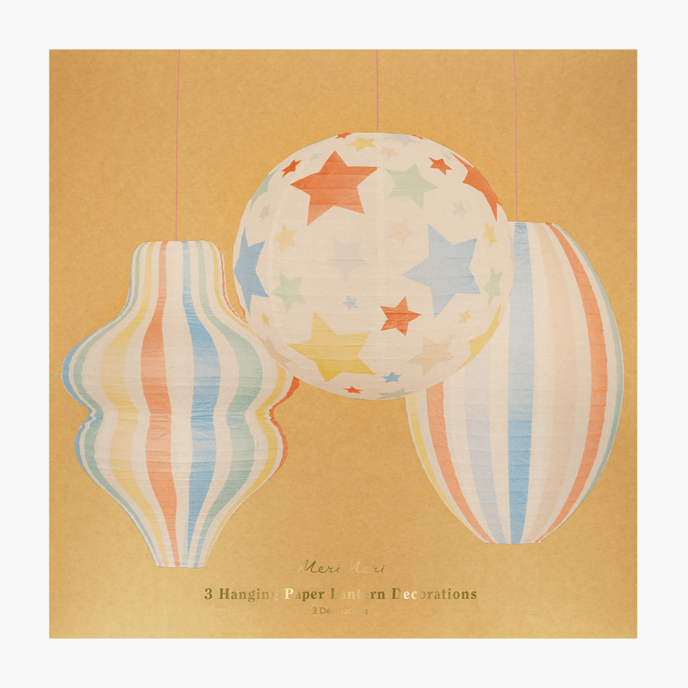 Meri Meri Sign Meri Meri Stars & Stripes Lanterns – Shop Sweet Lulu