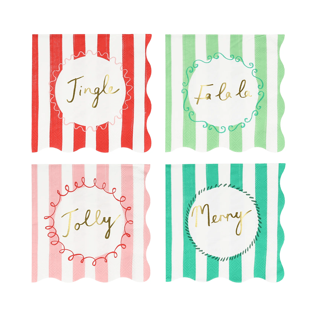 Meri Meri Striped Small Napkins, Shop Sweet Lulu