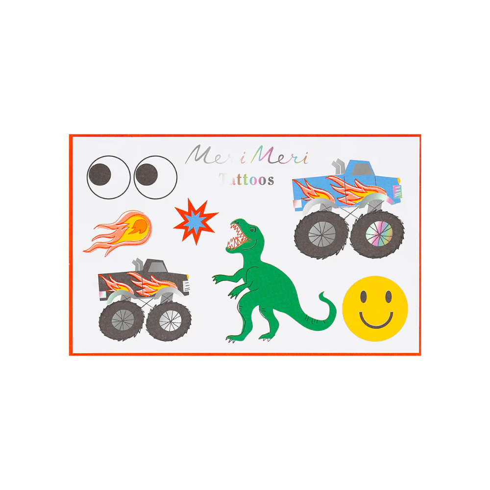 Meri Meri Toybox Icon Temporary Tattoos, Shop Sweet Lulu