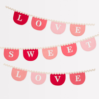 Meri Meri Valentine's Garland, Shop Sweet Lulu