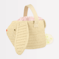 Meri Meri Easter Stripy Ear Bunny Basket Bag, Shop Sweet Lulu