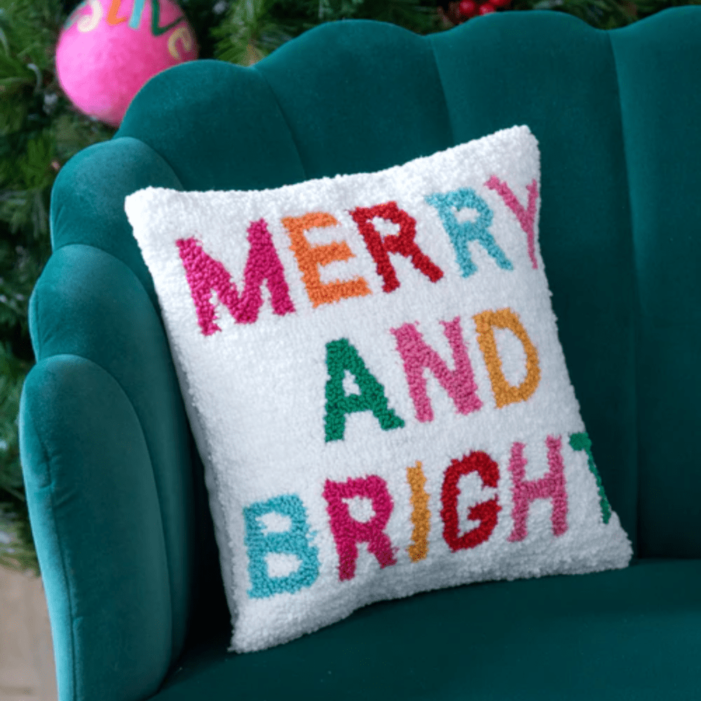 Merry & Bright Pillow, Shop Sweet Lulu