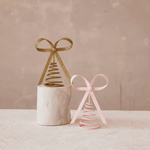 Metal Bow Tree Topper, Pink Glitter, Shop Sweet Lulu