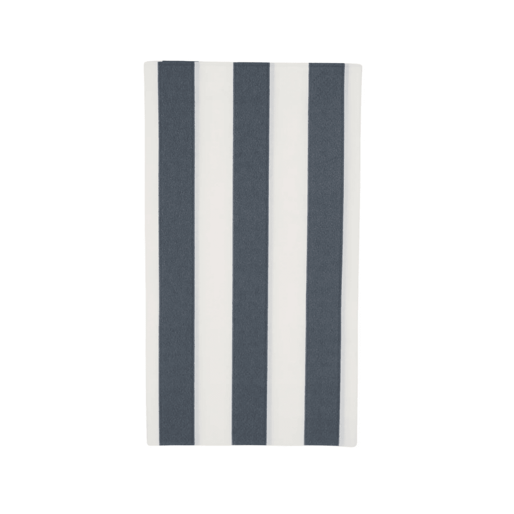 Midnight Blue Cabana Stripe Guest Napkins, Shop Sweet Lulu