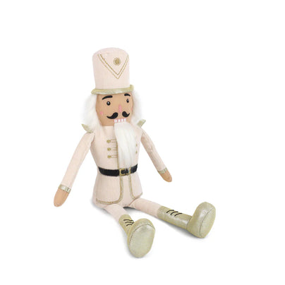 Mon Ami Nutcracker Doll- Cream & Gold