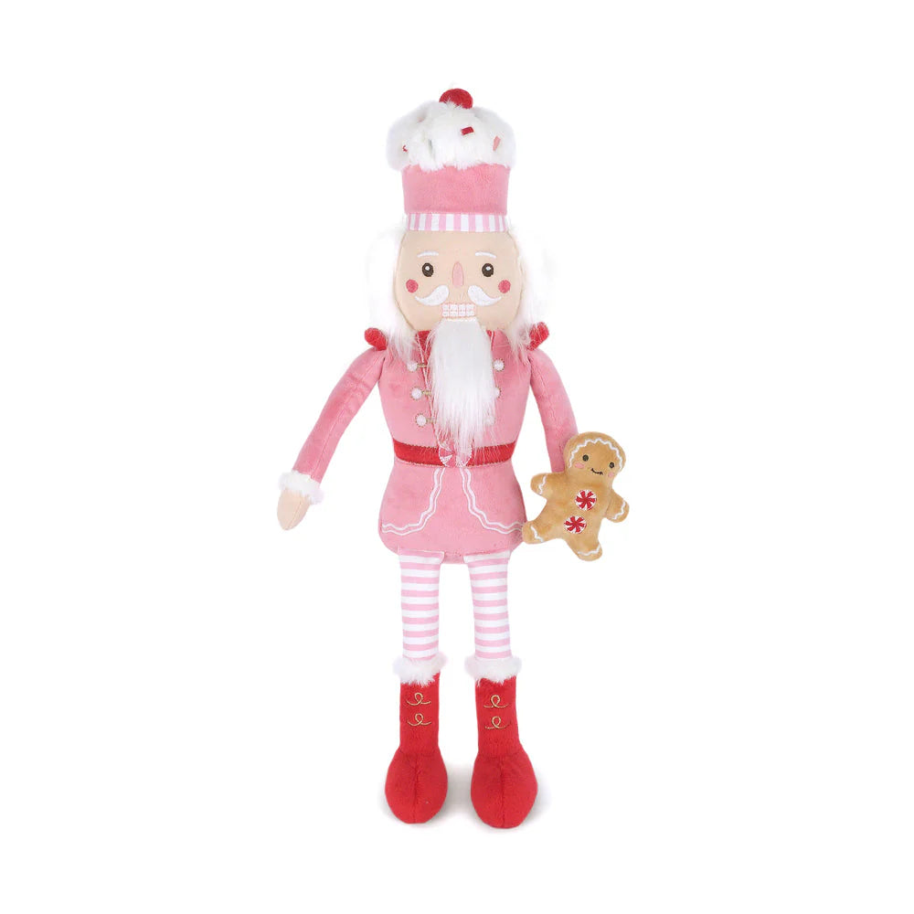 Mon Ami Gingerbread Nutcracker Doll - Pink, Shop Sweet Lulu