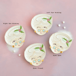 Glitterville Mrs. Papa Noel Cookie Plate, Cream - 4 Style Options, Shop Sweet Lulu