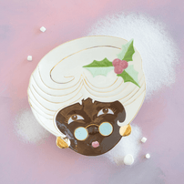 Mrs. Papa Noel Cookie Platter - Black, Shop Sweet Lulu