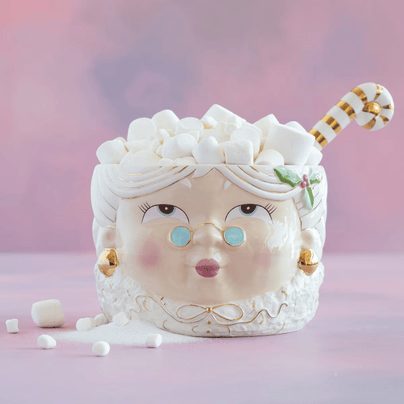 Mrs. Papa Noel Punch Bowl - Cream, Shop Sweet Lulu