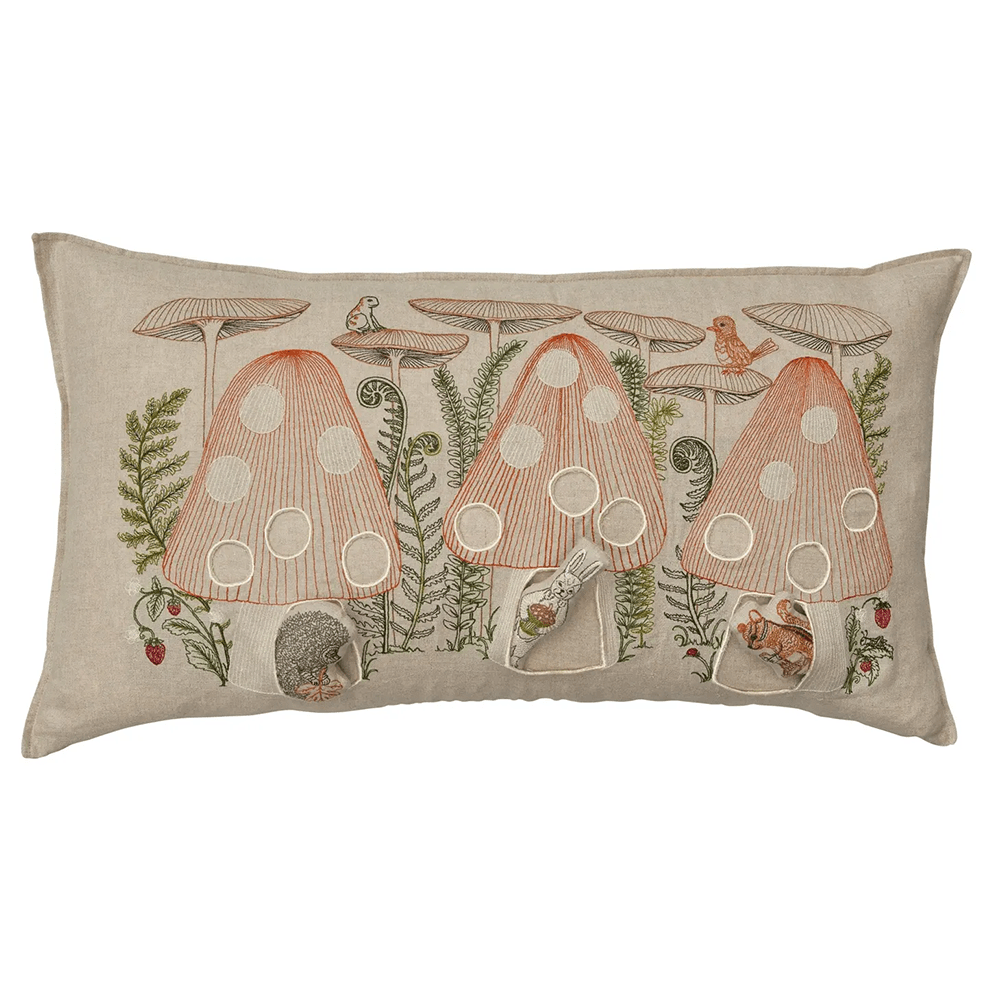 Mushroom Forest Pocket Pillow, Shop Sweet Lulu