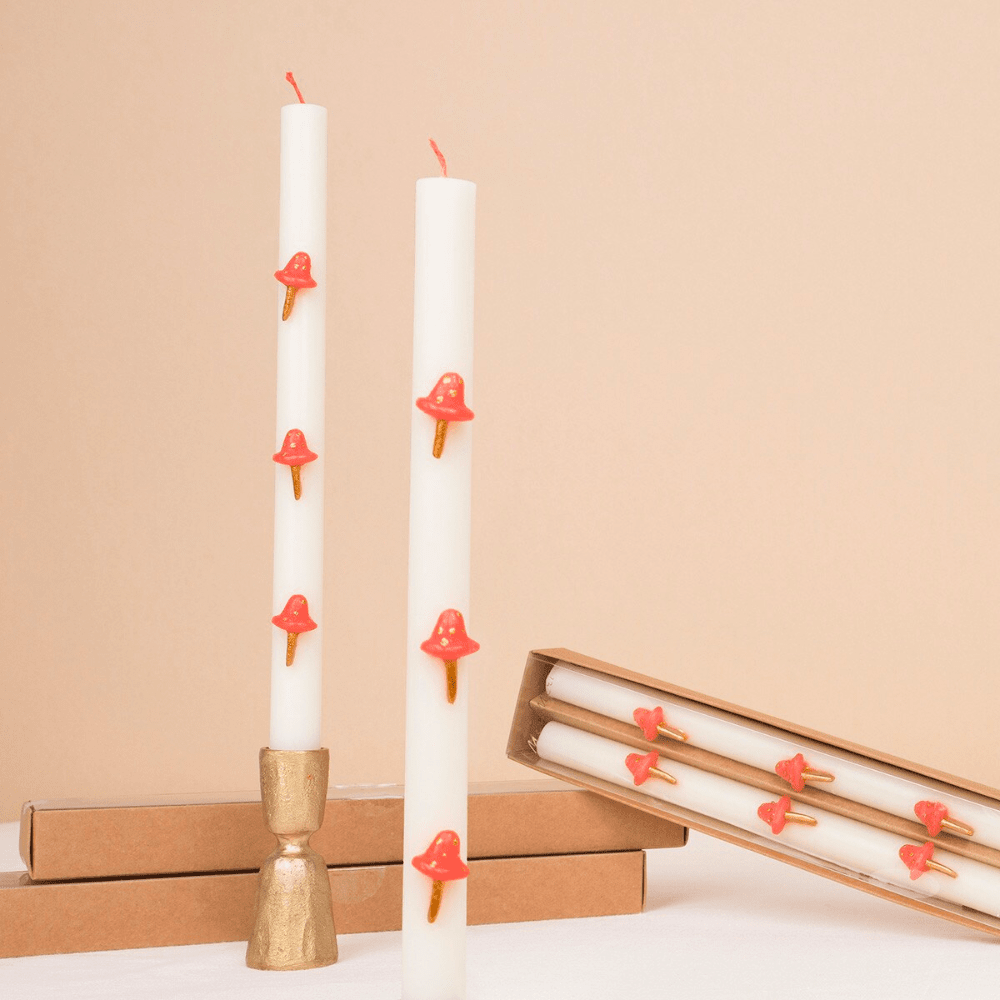 Mushroom Table Candles, Shop Sweet Lulu