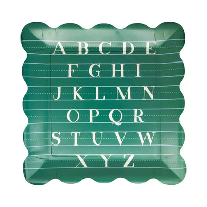 My Mind's Eye Alphabet Paper Plates