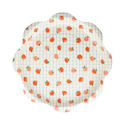 My Mind's Eye Apple Pattern Paper Plates