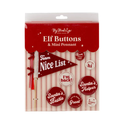 My Mind's Eye Elf Buttons & Mini Pennant Set, Shop Sweet Lulu