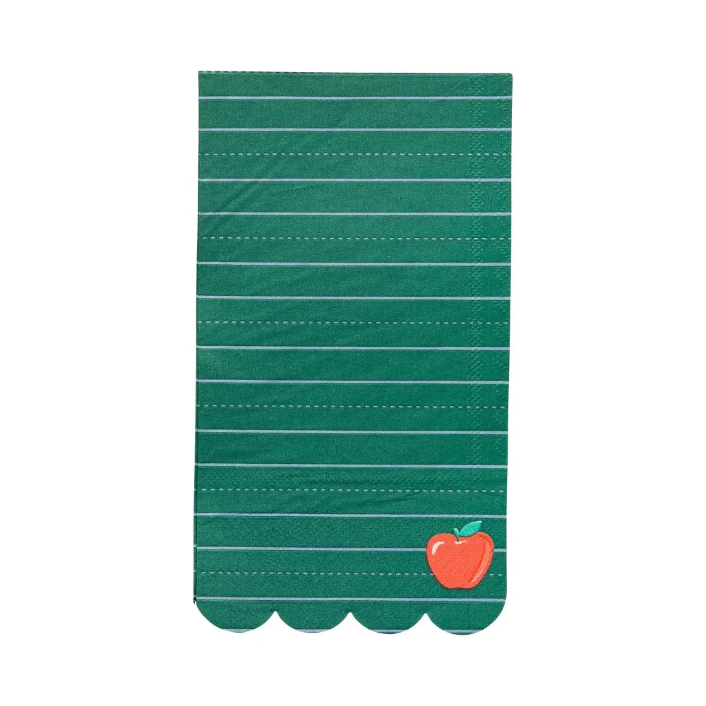 My Mind's Eye Green Ruled Paper Dinner Napkins, Shop Sweet Lulu