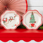 My Mind's Eye Santa's Scenes Melamine Plate Set, Shop Sweet Lulu