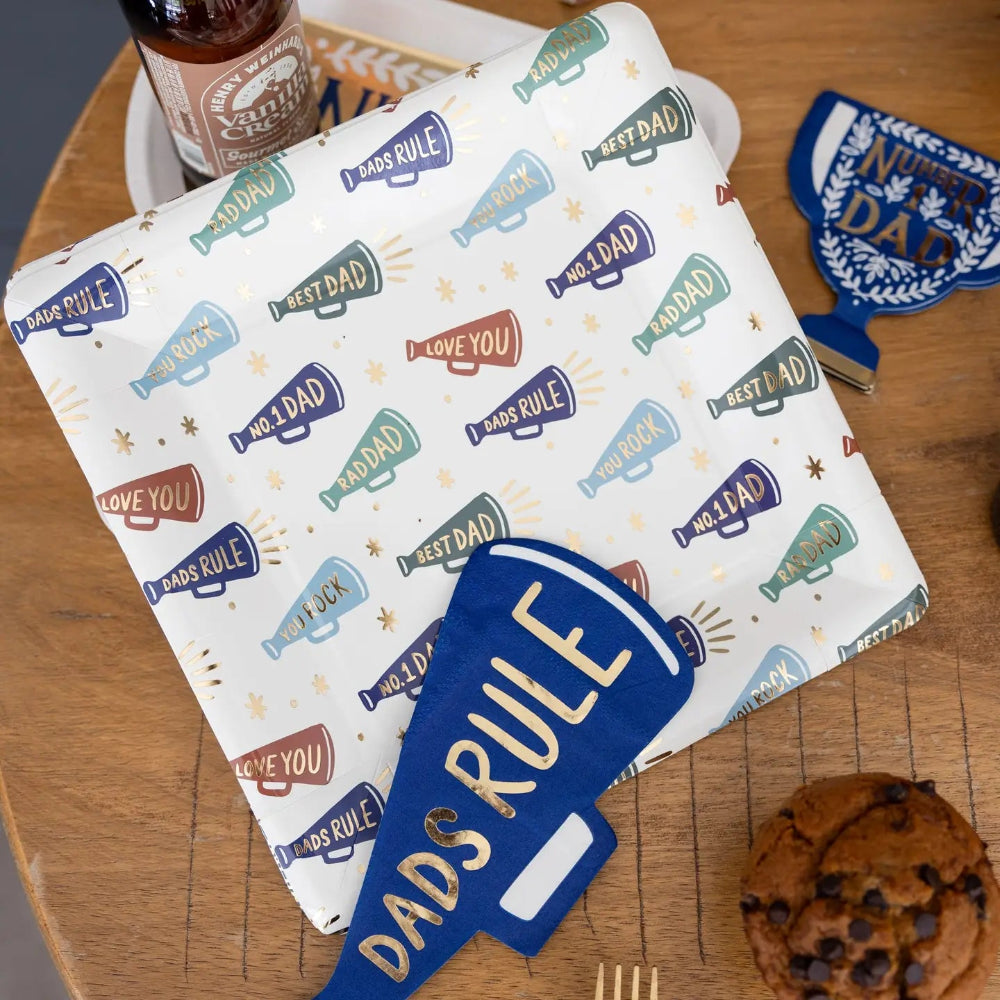 My Mind's Eye "Dad's Rule" Megaphone Pattern Plates, Shop Sweet Lulu