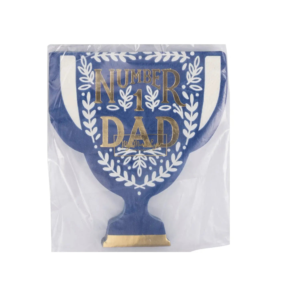 My Mind's Eye "Number 1 Dad" Trophy Napkins, Shop Sweet Lulu