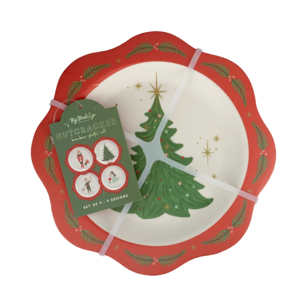 My Mind's Eye Nutcracker Bamboo Plate Set, Shop Sweet Lulu