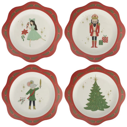 My Mind's Eye Nutcracker Melamine Plate Set