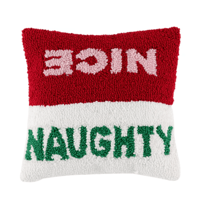 Naughty Nice Pillow, Shop Sweet Lulu