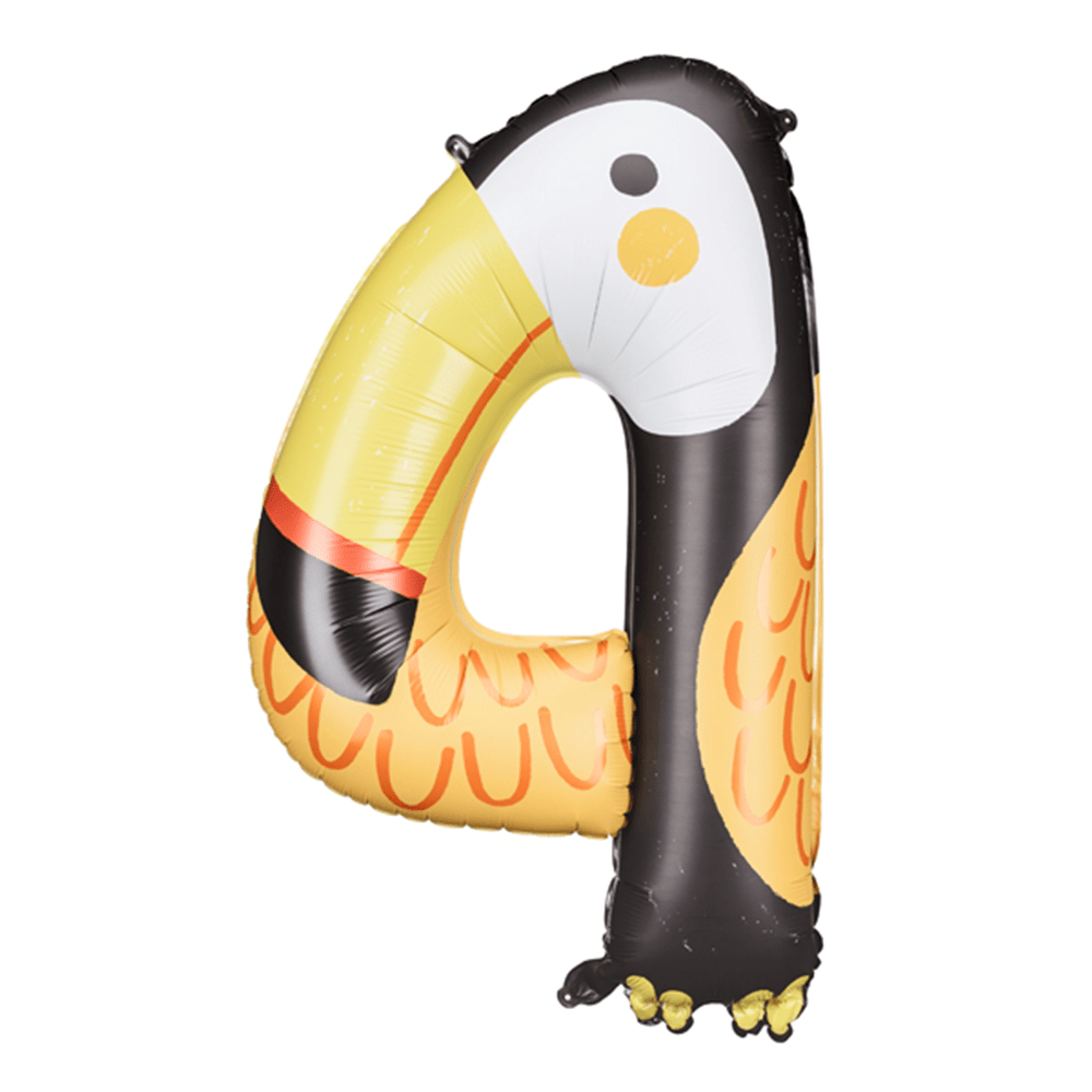 Number 4 Balloon - Toucan, Shop Sweet Lulu