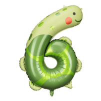 Number 6 Balloon - Turtle, Shop Sweet Lulu