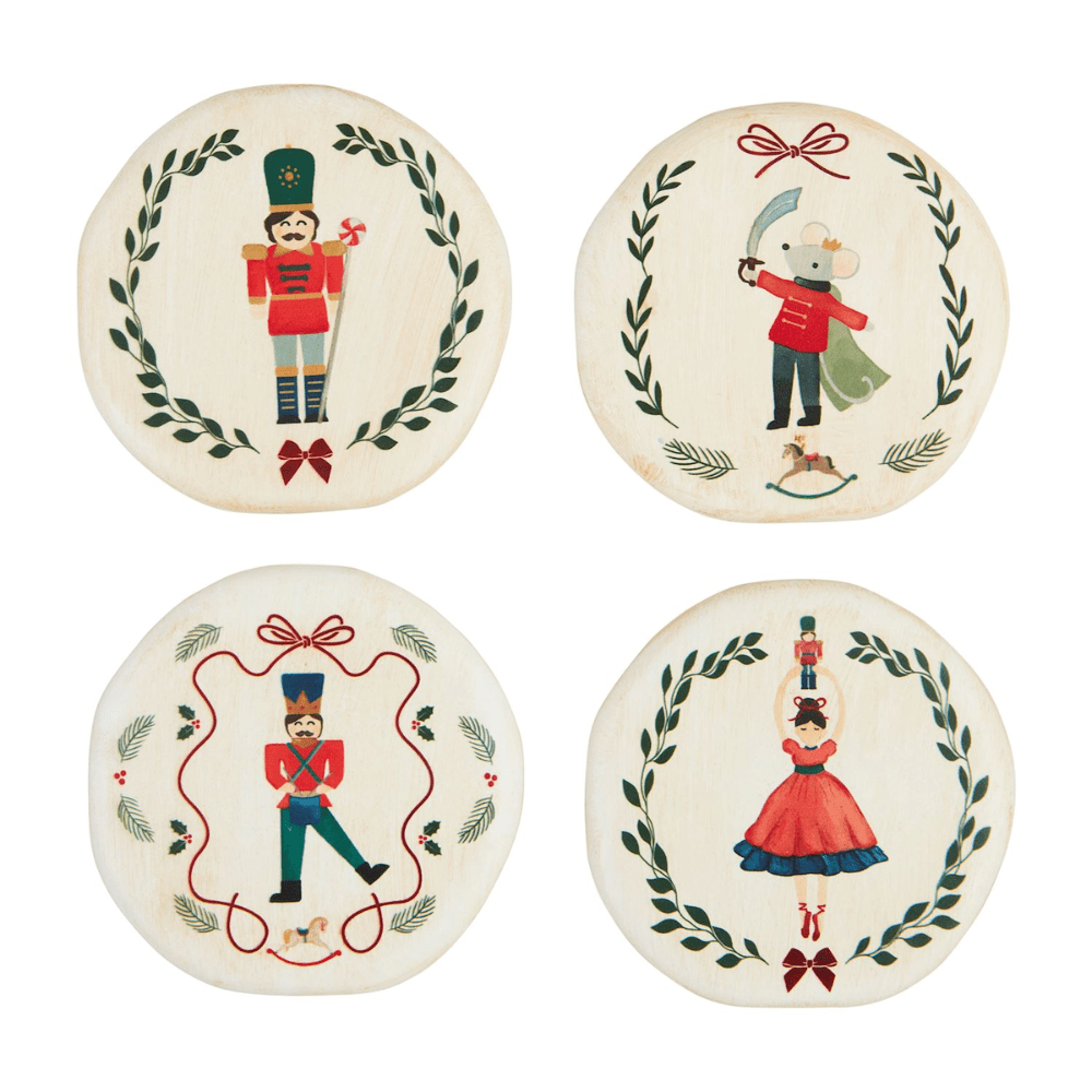 Nutcracker Coaster Set, Shop Sweet Lulu