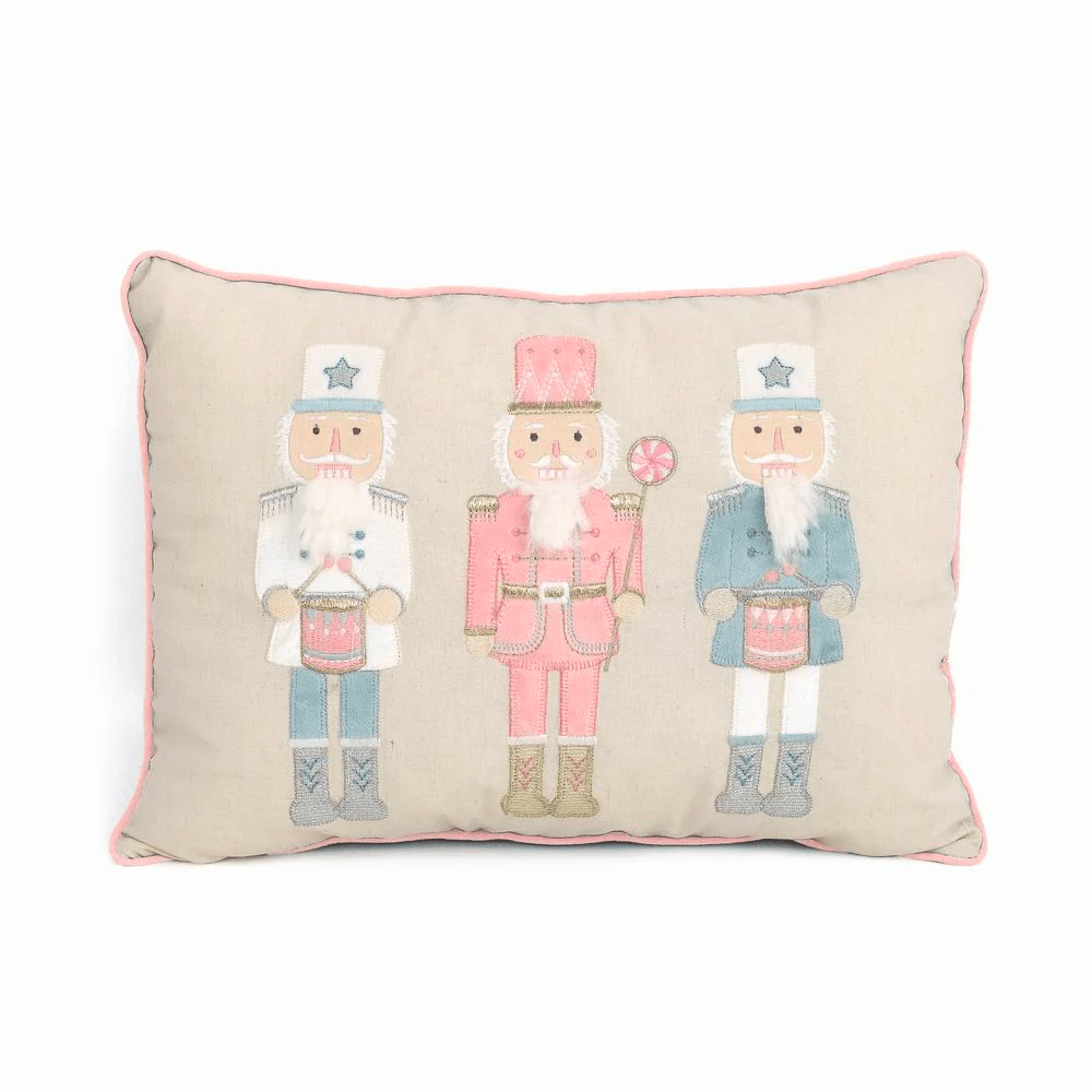 Nutcracker Lumbar Pillow - Winter Blue, Shop Sweet Lulu