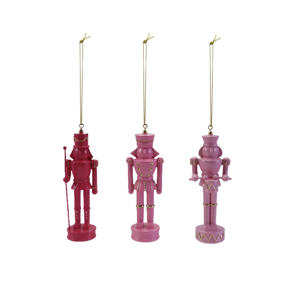 Nutcracker Ornament w/ Gold Accents - 3 Style Options, Shop Sweet Lulu