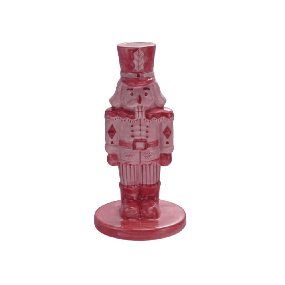 Stoneware Nutcracker Taper Holder, Shop Sweet Lulu