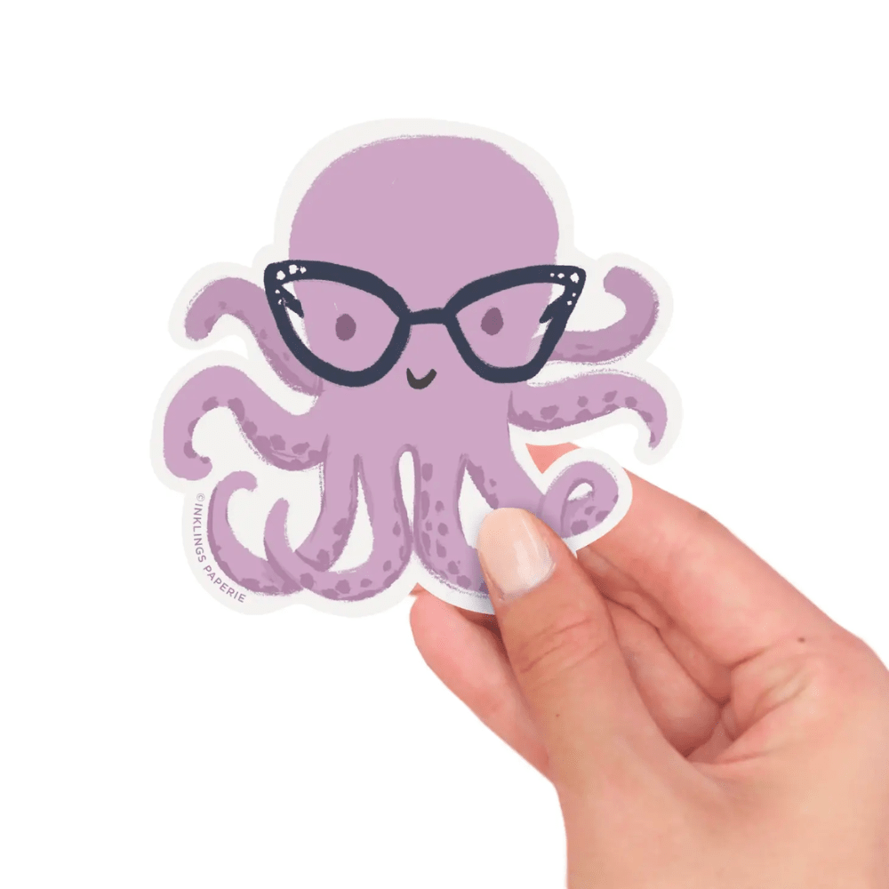 Octopus Vinyl Sticker - Shop Sweet Lulu