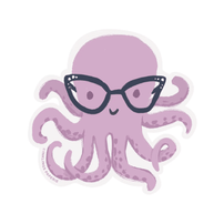 Octopus Vinyl Sticker - Shop Sweet Lulu