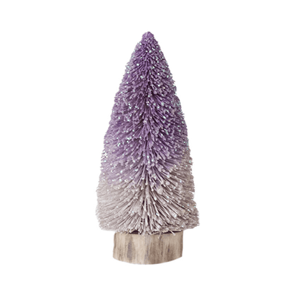Ombre Bottle Brush Tree, 6" - Lavender, Shop Sweet Lulu