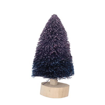 Ombre Bottle Brush Tree, 6" - Purple, Shop Sweet Lulu