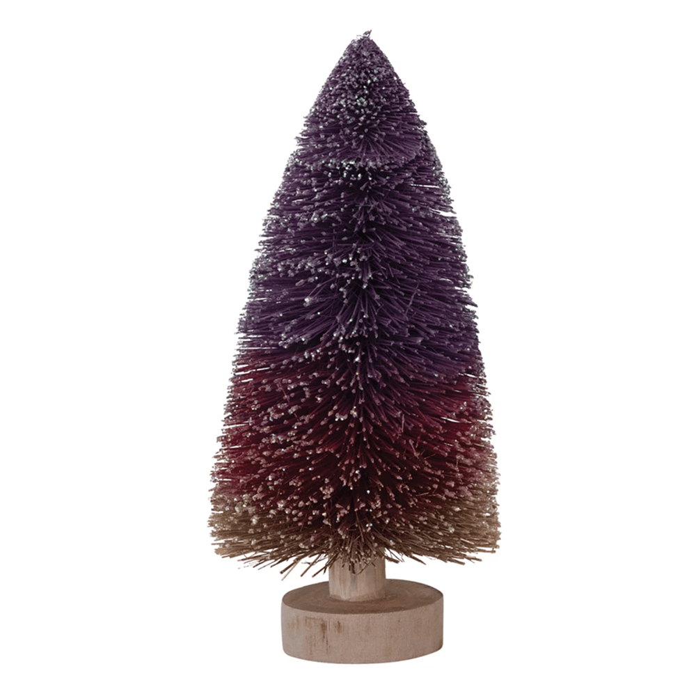 Ombre Bottle Brush Tree, 9" - Purple, Shop Sweet Lulu