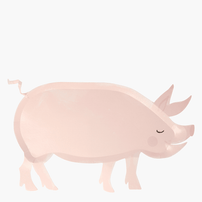 On the Farm Pig Plates, Shop Sweet Lulu