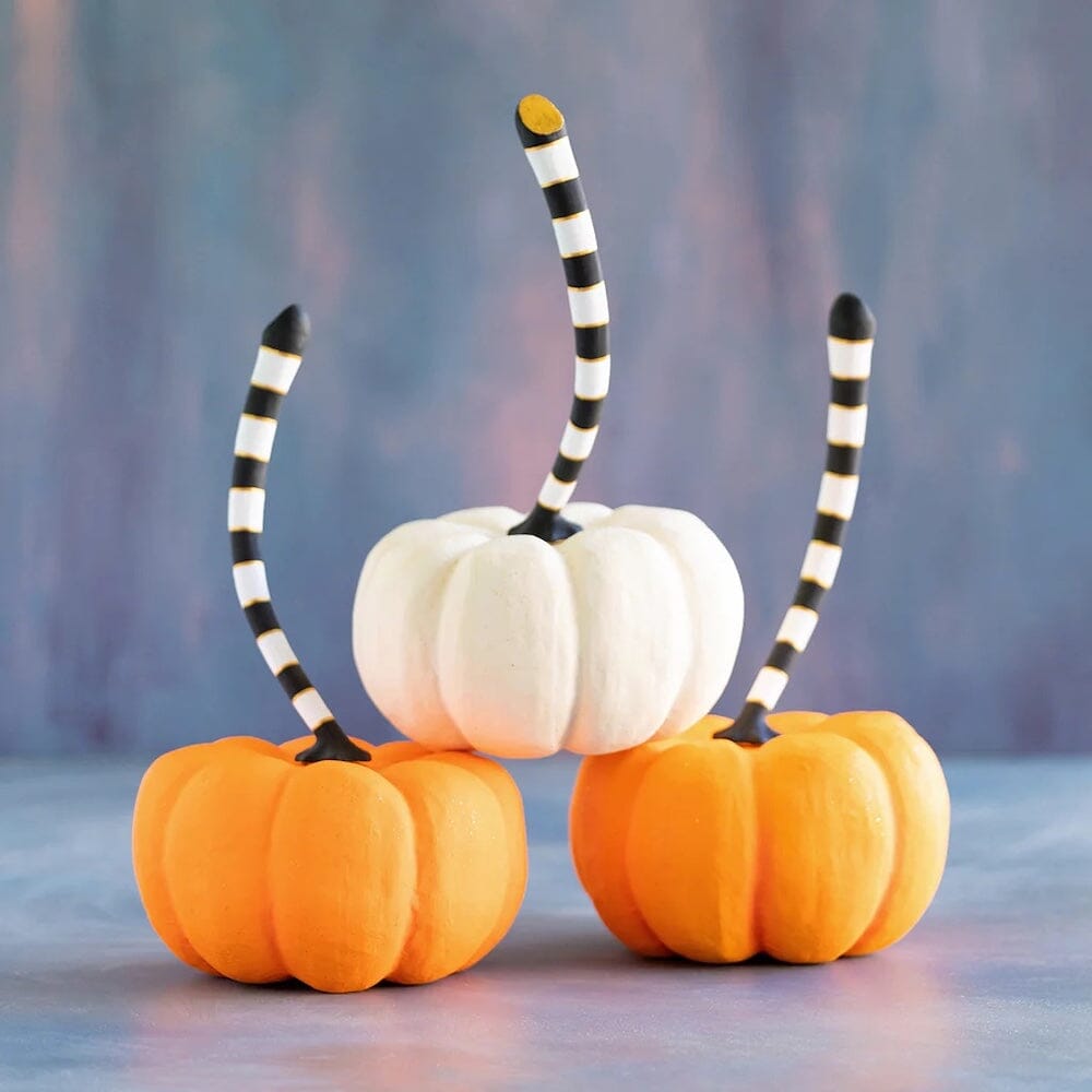 Orange & Cream Pumpkin, Large - 3 Color Options, Shop Sweet Lulu