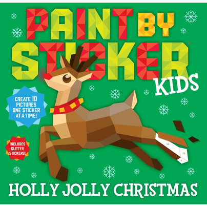 Paint by Sticker Kids: Holly Jolly Christmas, Shop Sweet Lulu