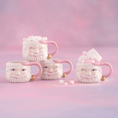 Papa Noel Mug, Pink - 4 Style Options, Shop Sweet Lulu