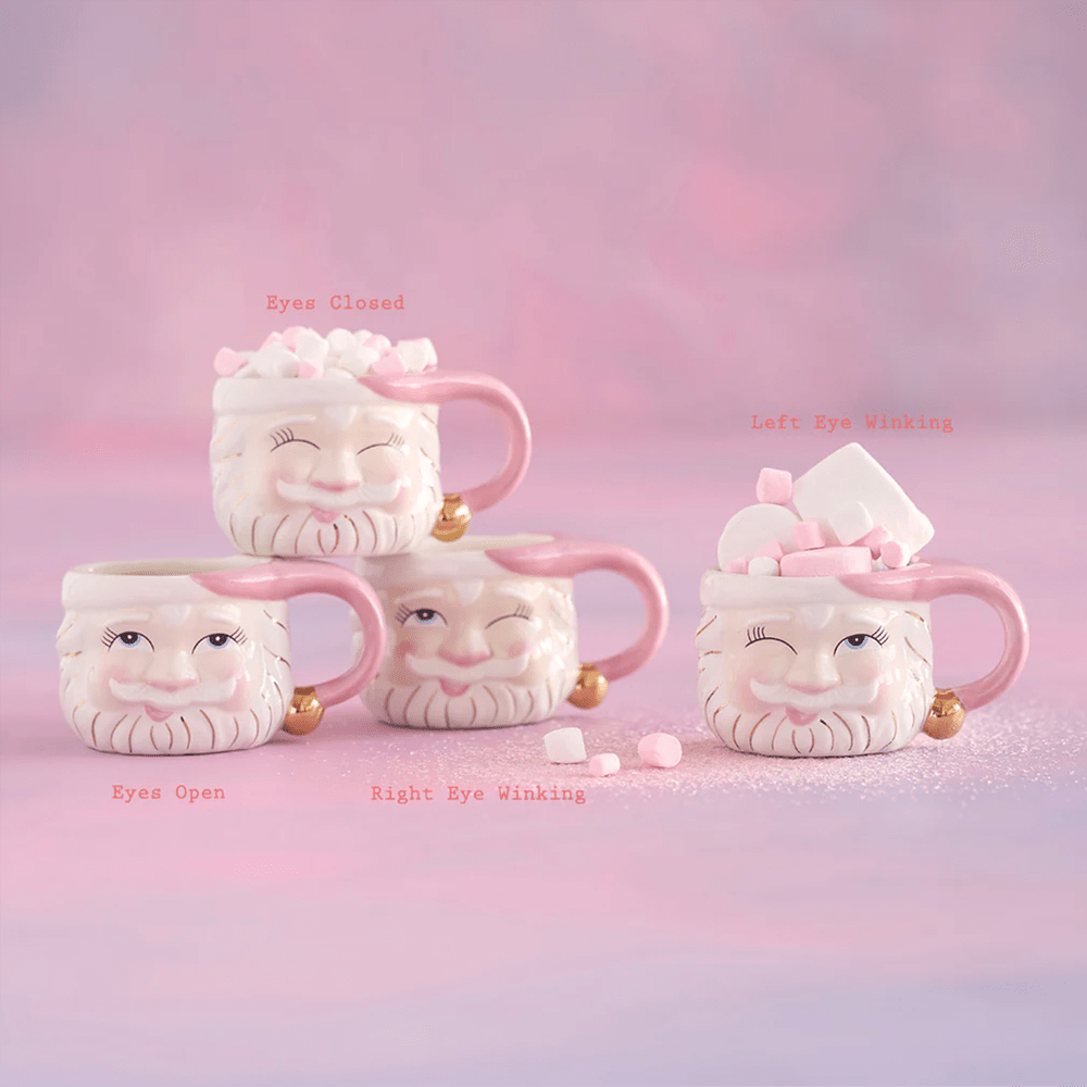 Papa Noel Mug, Pink - 4 Style Options, Shop Sweet Lulu