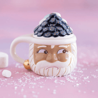 Papa Noel Naughty & Nice Mug - Brown, Shop Sweet Lulu