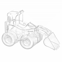 Party Favor Candy Box Set - Excavator, Shop Sweet Lulu