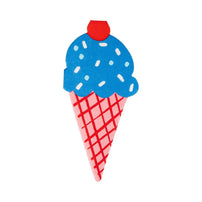 Patriotic Ice Cream Die-Cut Guest Napkins, Shop Sweet Lulu